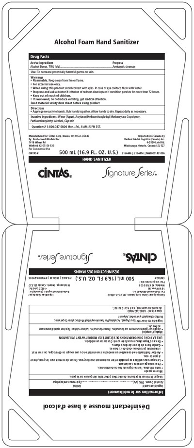 PRINCIPAL DISPLAY PANEL - 500 mL Pouch Box - alcohol 01
