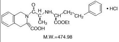Chemical Structure (Quinapril Str)