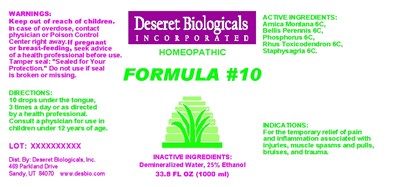 Formula 10 (Mm1)