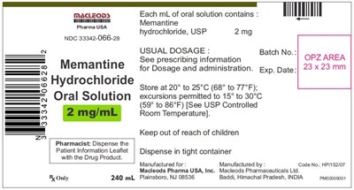 memantine-cont-label.jpg 2mg-ml - memantine cont label