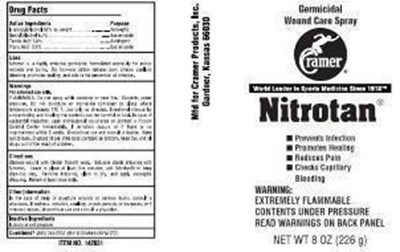 Image Descriptionnitrotan 8 Oz Can Label (Nt1)