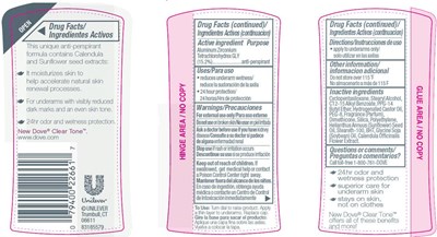 Dove Cleartone Pink Pdp Back (Dovecleartonepinkpdpb)