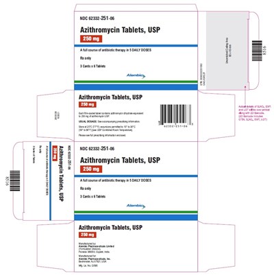 Azithromycin 250mg Ct