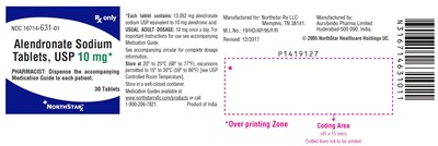 alendronate-fig7.jpg PACKAGE LABEL-PRINCIPAL DISPLAY PANEL - 10 mg (30 Tablets Bottle) - alendronate fig7