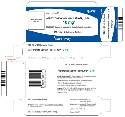 alendronate-fig8.jpg PACKAGE LABEL-PRINCIPAL DISPLAY PANEL - 10 mg Blister Carton (10 x 10 Unit-dose) - alendronate fig8