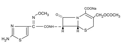 Cefotaxime-structure (Cefotaxime Structure)