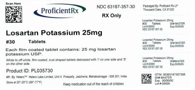 63187-357-30 (Losartan25mg30s)