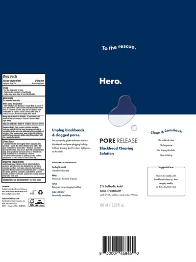 PRINCIPAL DISPLAY PANEL - 100 ml Bottle Label - pore 01