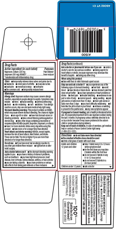 Naproxen Sodium Tablets, 220 mg Carton Image 2 - image 02