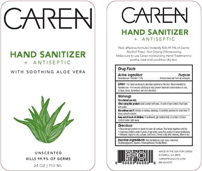 Caren Handsanitizer 24oz