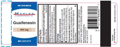 Principal Display Panelndc 10135-0682-60guaifenesin400 mg60 Caplets (Guaifenesin 400mg 03)