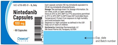 1 (100mg Bottle Label)