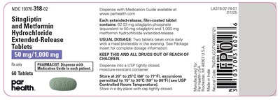 50 mg/ 1000 mg Label (Sitagliptin And Metformin 6)