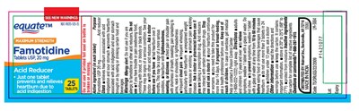Package Label-principal Display Panel -20 mg (25 Tablets, Container Label) (Famotidine 20mg Fig1)