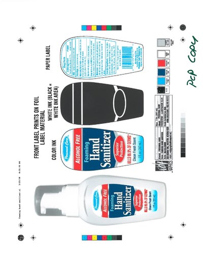 Label (Foaminghandsanitizer)