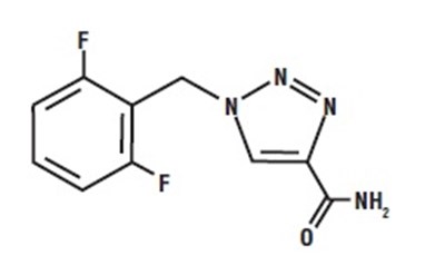 Structure (Rufinamide Str)
