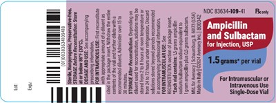 amp0n-0000-03.jpg PACKAGE LABEL - PRINCIPAL DISPLAY PANEL – Vial Label - amp0n 0000 03