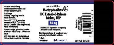54 mg 100 Count (Methylphenidate Hydrochloride 8)