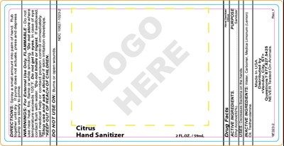 Yml Gel Hand Sanitizer Citrus (Yml 9f023 2 Rev 1)