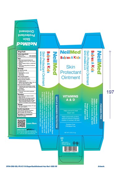 Carton Label - SPO4 ENU USL PK IC110 DiaperRashOintment 4oz Rev1 BOX V9 page 0001