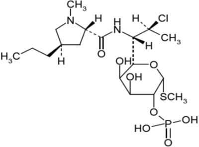 Chemical Structure (Clindamycin 01)