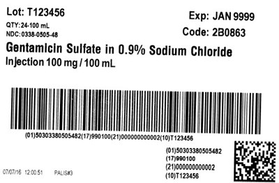 Gentamicin Serialization carton label 2B0863 - image 07