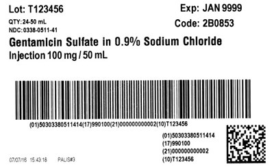 Gentamicin Serialization carton label 2B0853 - image 09
