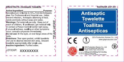 Antiseptic Towelette (Antiseptictowelette)