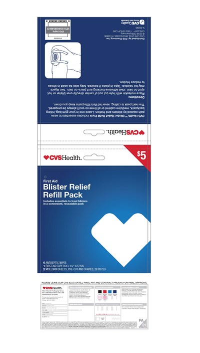 Blister Relief Refill Pack (Blistersstings Splintersrefill Kit)