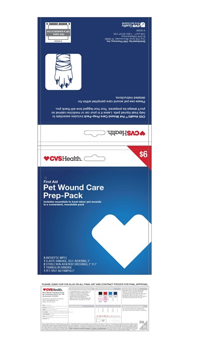 Pet Wound Care Prep-pack (16 Hcb 165666 Petfirstaidpouchrefill Kit)