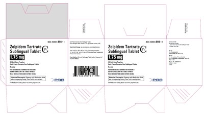 zolpidem - zolpidem tartrate sublingual tablets 13