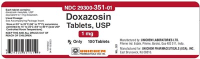 Doxazosin Tablets Usp, 1 mg (E2406e8e 68c2 49dc 9e15 6170f3fffa03 04)