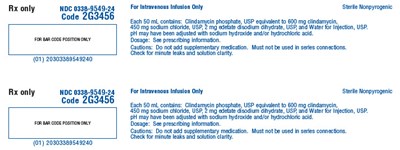 Clindamycin In Sodium Chloride Representative Container Label Ndc 0338-9553-50 (Image 10)