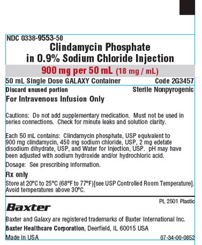 image-12.jpg Clindamycin in Sodium Chloride Representative Carton Label NDC 0338-9553-24 2 of 3 - image 12