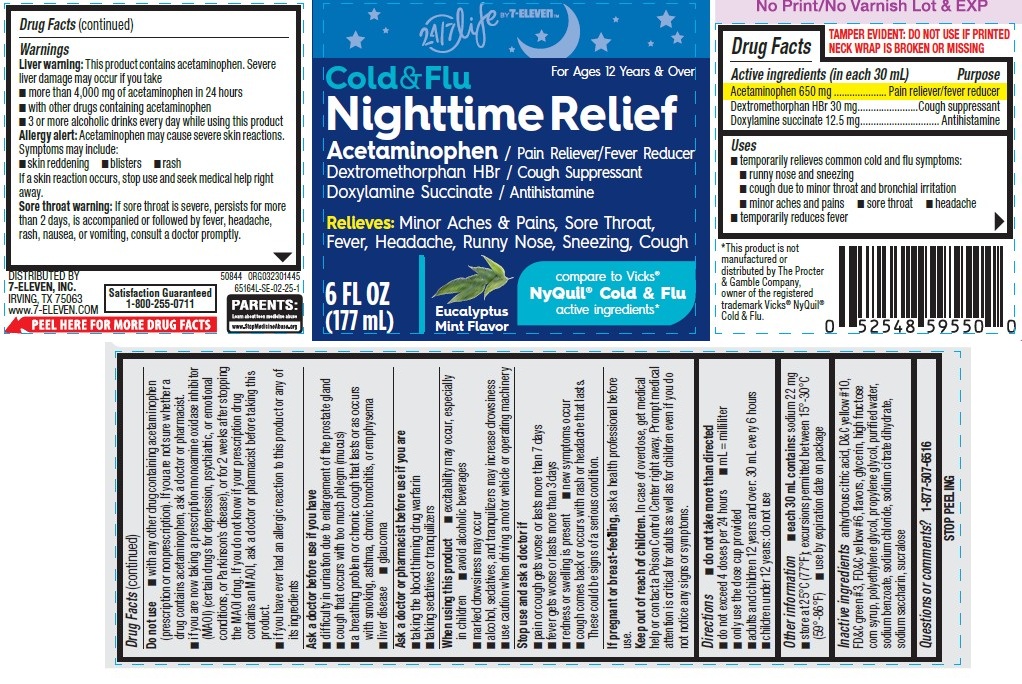 Nighttime Relief, Cold And Flu, 24-- Images NDC66715-6616