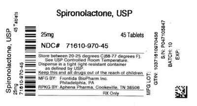 Label (71610 0970 45)