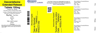 Desvenlafaxine Extended-release Tablets 100mg (E104f9c6 757f 4126 9479 8d50db02fe66 09)