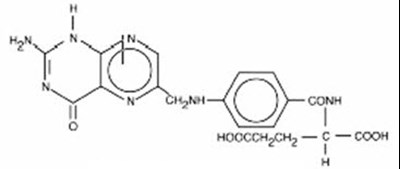 folic-01.jpg Chemical Structure - folic 01