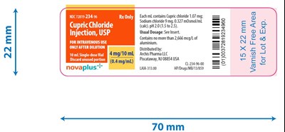 Vial Label (Cl 234 96 00)
