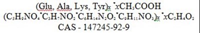 Glatiramer Acetate Structural Formula (5cd25695 8a5c 48b6 Bd73 86a48de41493 01)