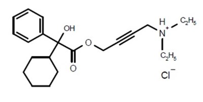 This Is An Image Of The Structural Formula For Oxybutynin Chloride. (Ba6a2e1f 9d72 4814 820e C0b0d2305d10 01)