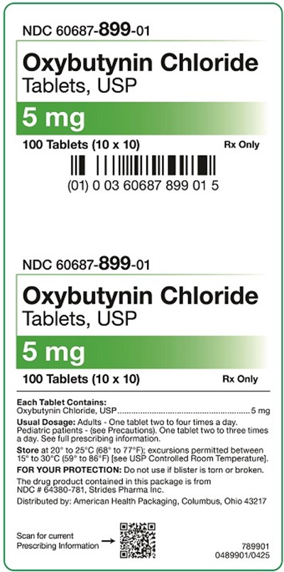 T:\regulatory\fda Submissions\ahp Regulatory Submissions\oxybutynin Chloride\strides\2026-03-24_60687-899-01_new\supporting Materials\5mg Oxybutynin Chloride Tablets Carton.jpg (Image 01)