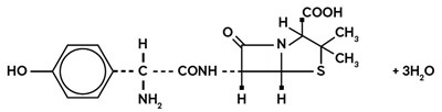 structural formula image - amoxicillin capsules 250 mg and 500 mg 1