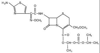 Chemical Structure - cefpodoxime str