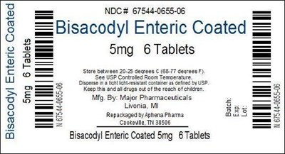67544-655.jpg Bottle Label 5mg - 67544 655