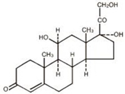 Chemical Structure (Hydrocortisone 01)
