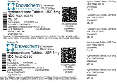 Principal Display Panel (5 mg Tablet Bottle Label)