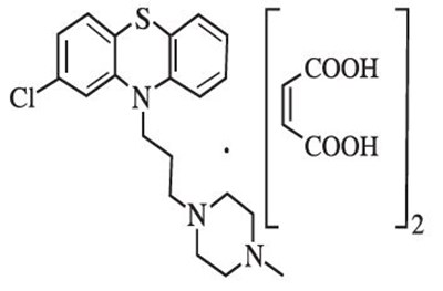 Structural Formula - prochlorperazine maleate tablets usp 5 mg and 10 m 1