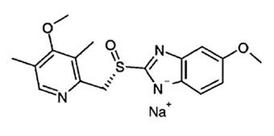 Esomeprazole Sodium Chemical Structure - esomeprazole str