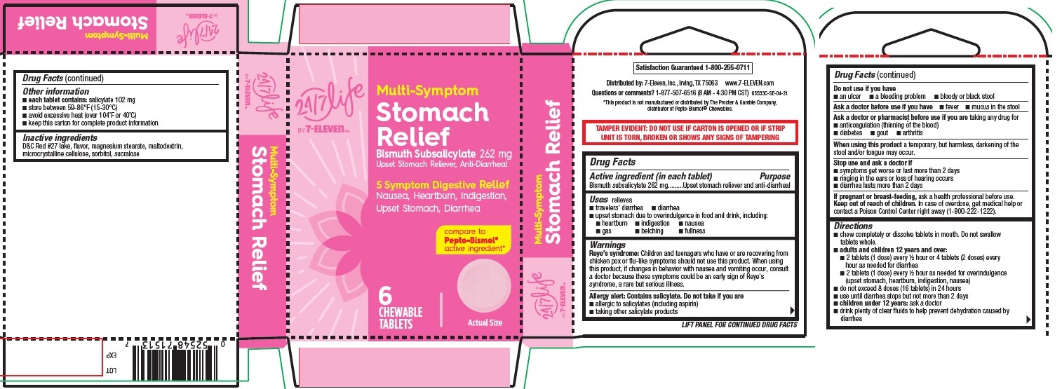 Stomach Relief, 24-7 Life By 7-elev - Images NDC 66715-8153
